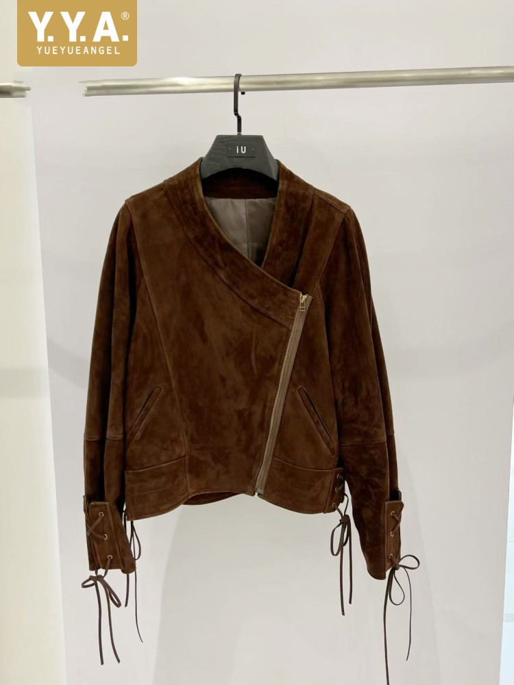 Leather Work For Kids - High Quality Work Lady Sheepskin Suede
