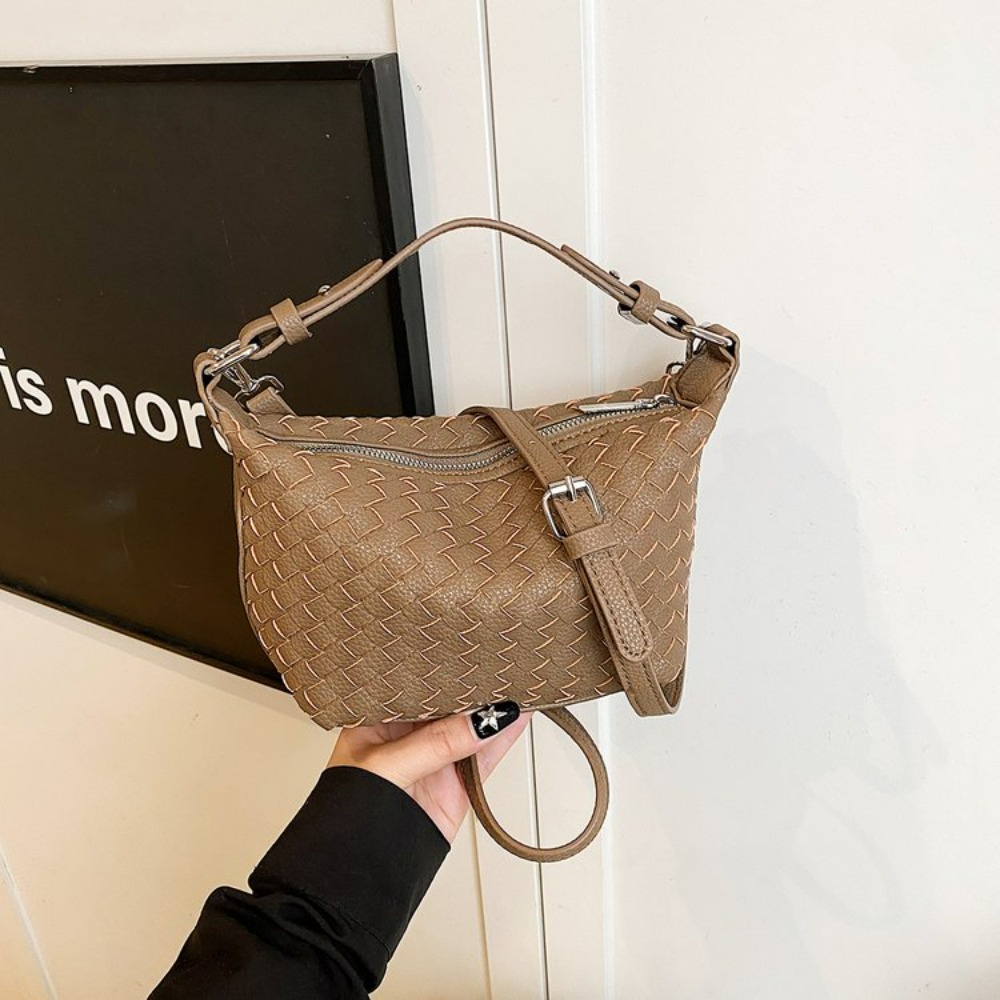 PU Leather Handbag Shoulder Ba - Leatherwork Workshop ulasan dan harga