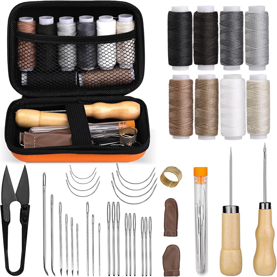 IMAZY Leather Heavy Duty Sewin - Upholstery Leather Work ulasan dan harga