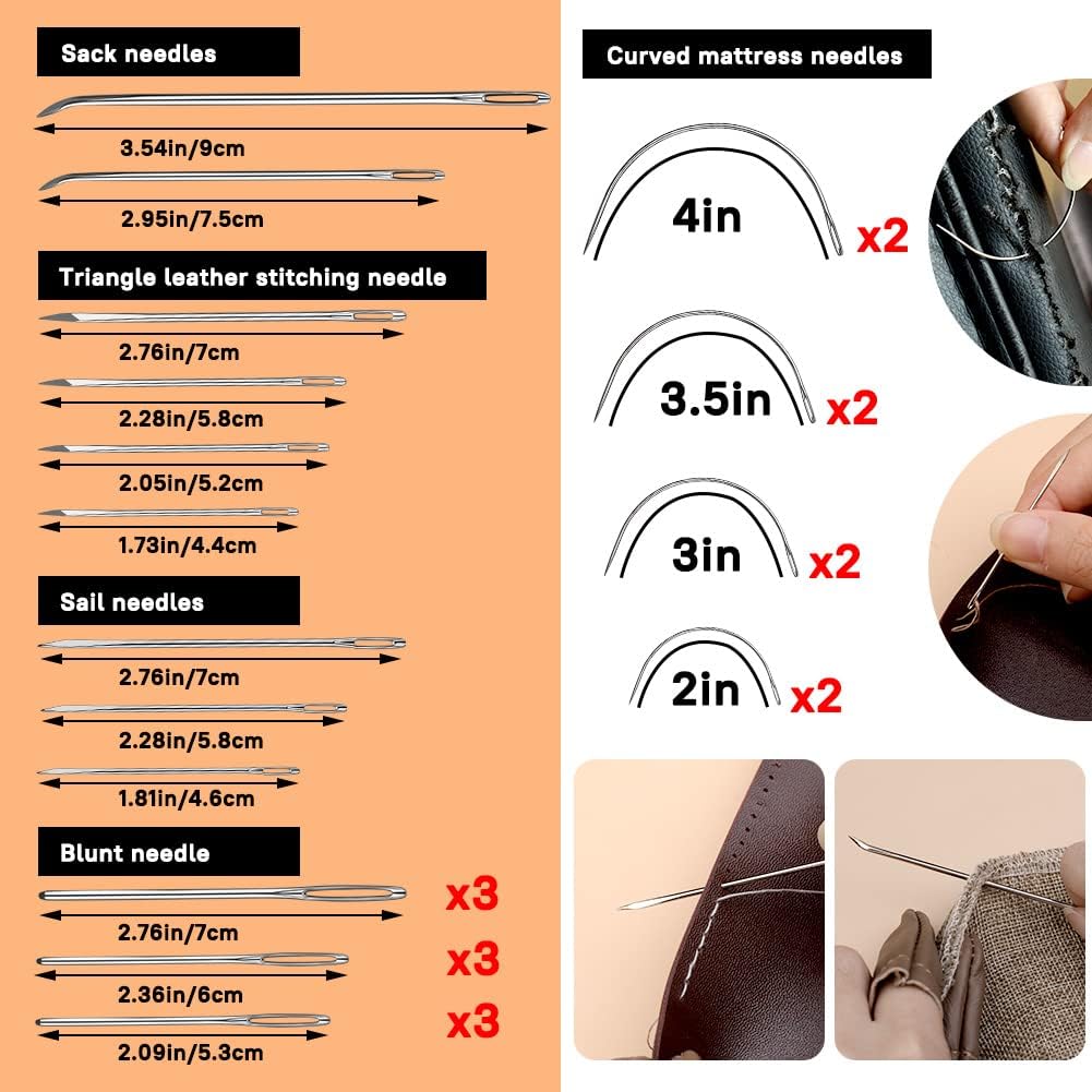 IMAZY Leather Heavy Duty Sewin - Upholstery Leather Work ulasan dan harga