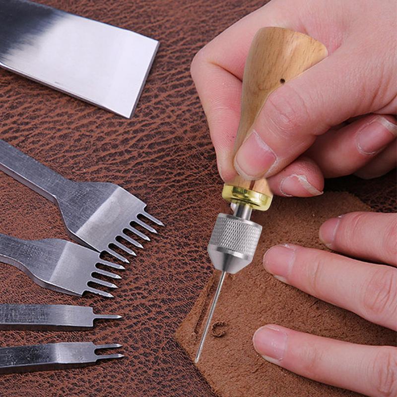 Leather Working Tool Kit Uphol - Upholstery Leather Work ulasan dan harga