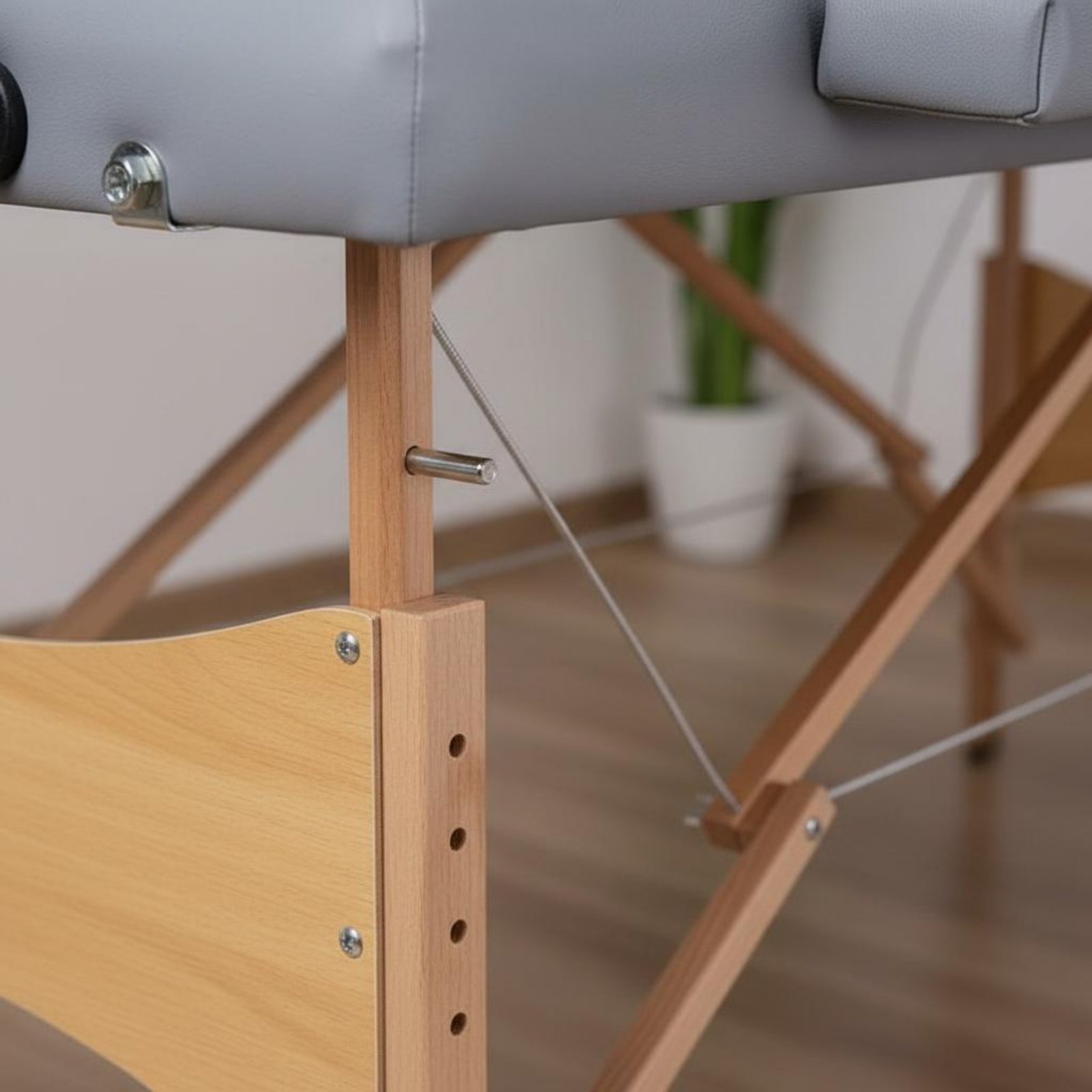 Portable Massage Table PU Leat - Upholstery Leather Work ulasan dan harga
