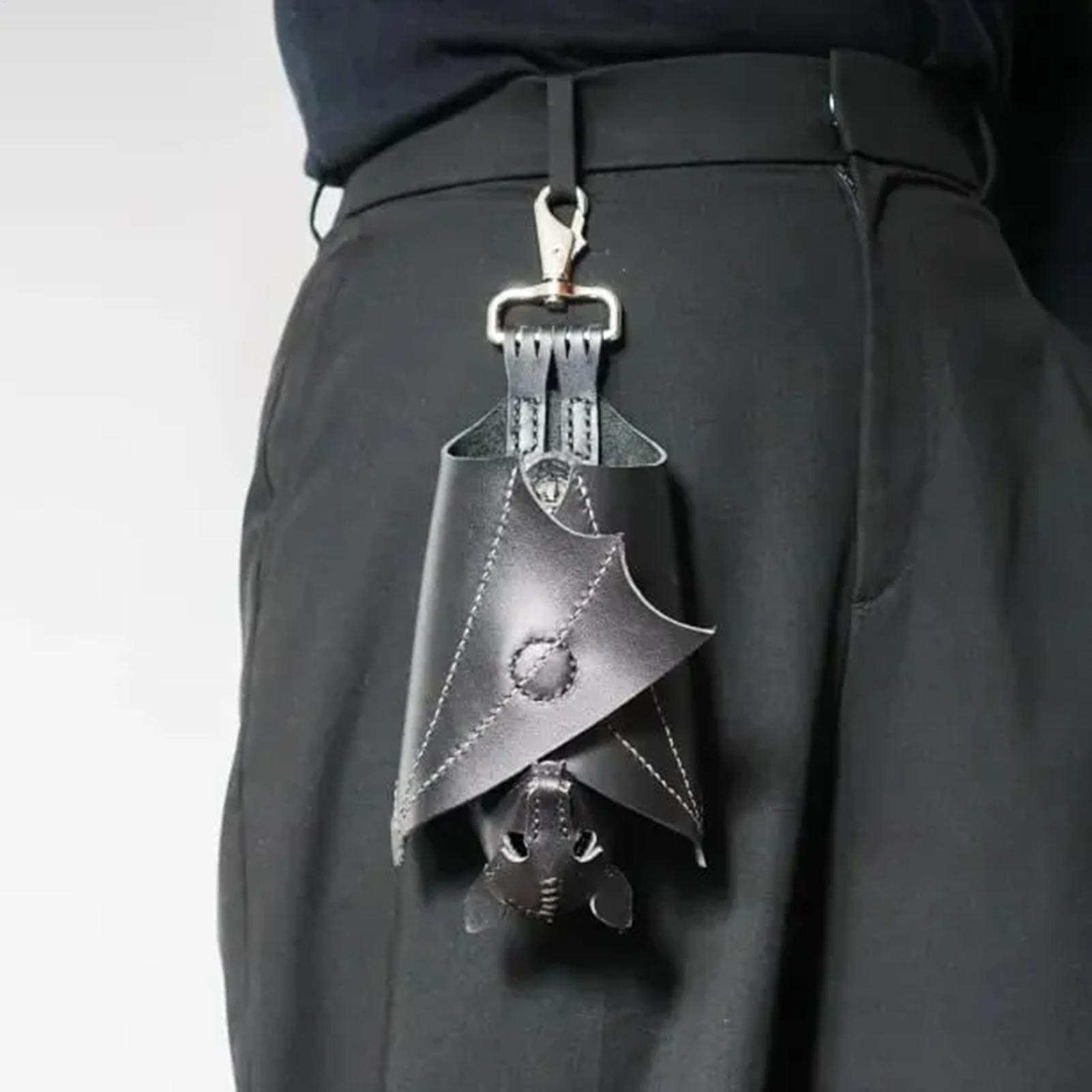 Bat Coin Purse PU Leather Bat  - Leatherwork Workshop ulasan dan harga