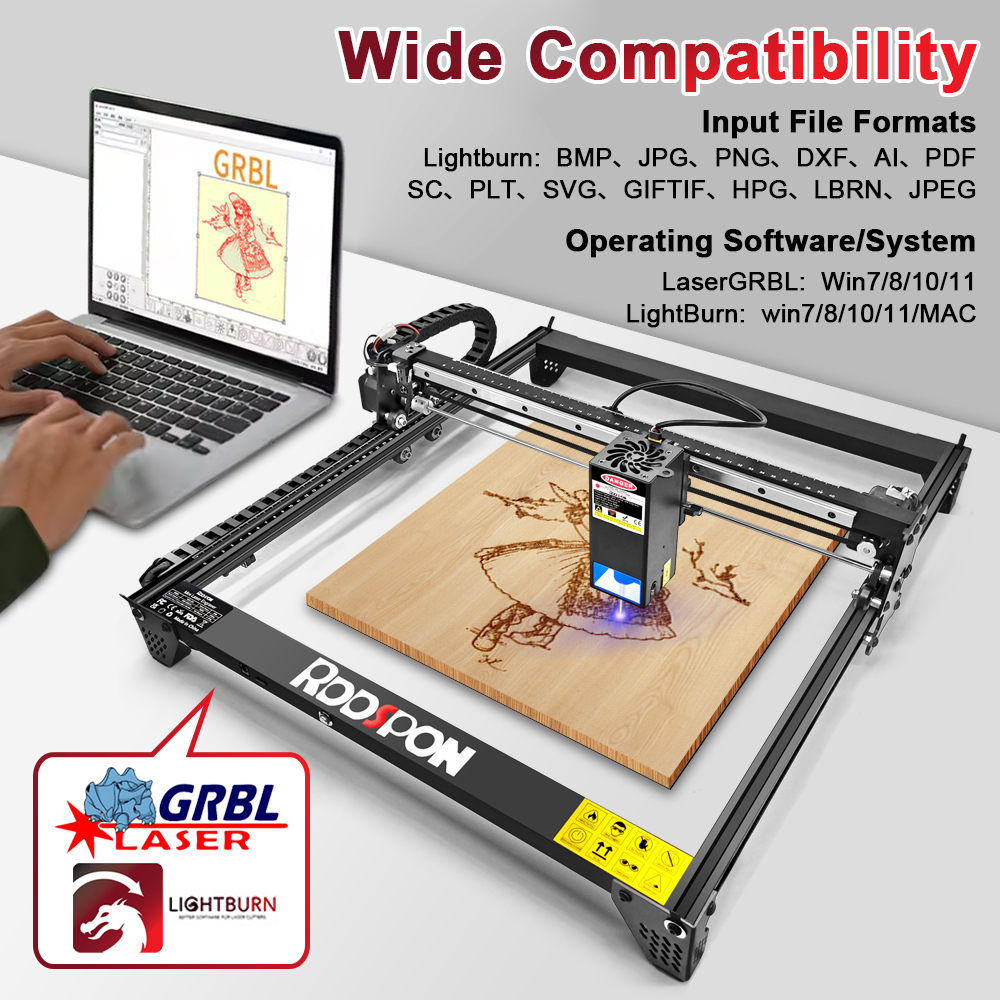 RDDSPON Laser Engraver 12W 22W - Leatherwork Machine ulasan dan harga