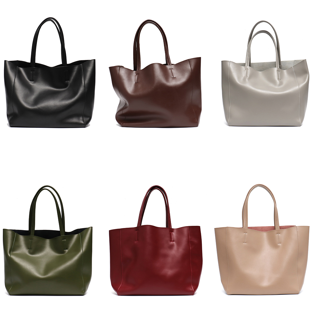 Minimalist Big Tote Bag Women  - Leatherwork Workshop ulasan dan harga