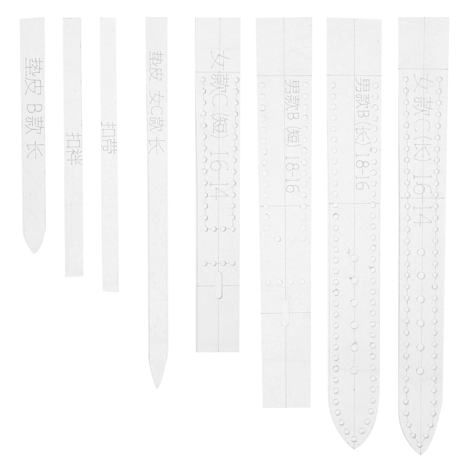 2Sets Watch Strap Acrylic Temp - Leatherworking Guide ulasan dan harga