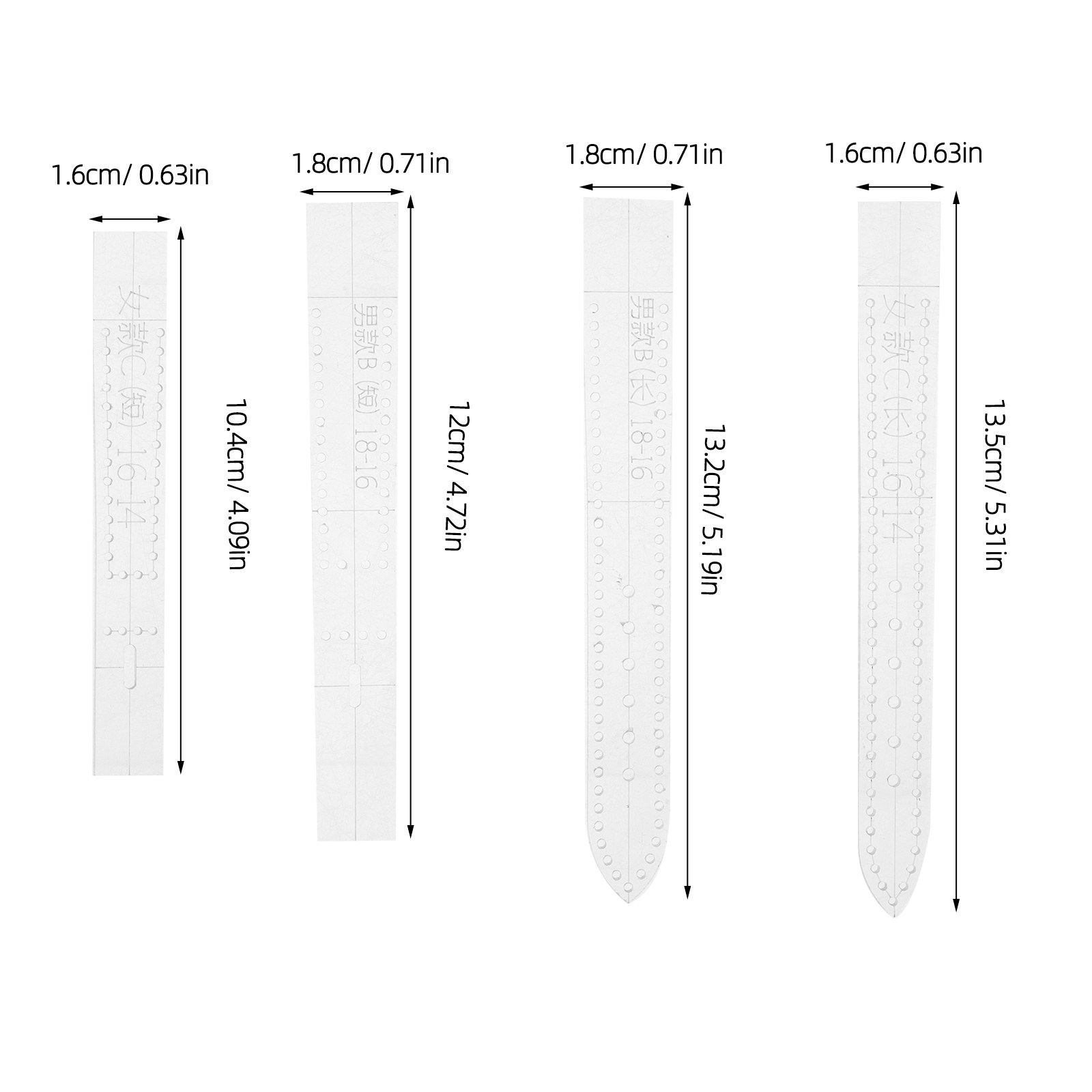2Sets Watch Strap Acrylic Temp - Leatherworking Guide ulasan dan harga
