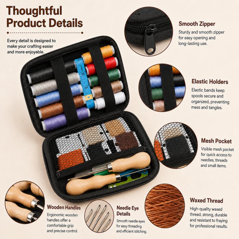 Leather Working Kit Leather Se - Upholstery Leather Work ulasan dan harga