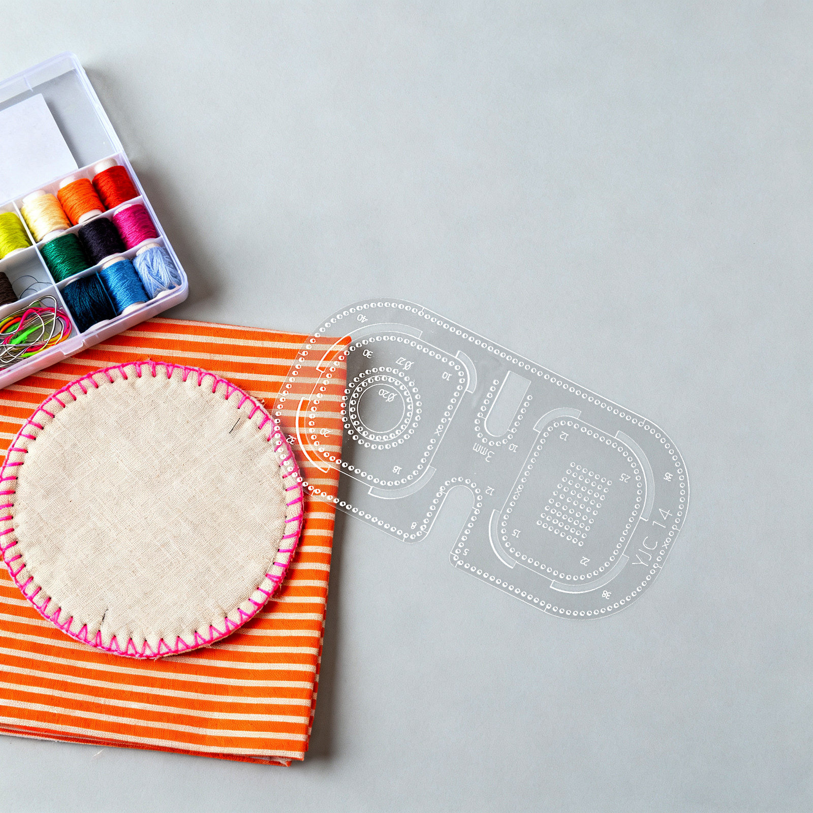 4Pcs Clear Acrylic Leatherwork - Leatherworking Guide ulasan dan harga