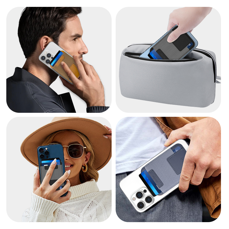 Trackable Magnetic Card Holder - Leather Work In My Area ulasan dan harga