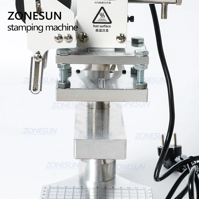 ZONESUN Two Work Plate Manual  - Leatherwork Machine ulasan dan harga