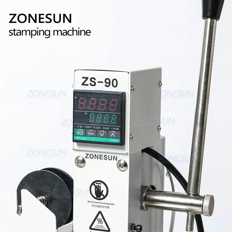 ZONESUN Two Work Plate Manual  - Leatherwork Machine ulasan dan harga