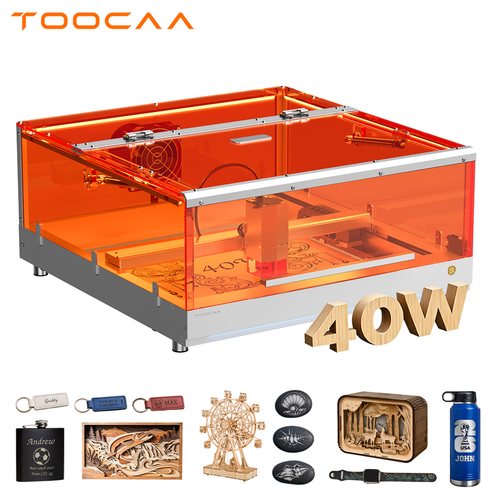 TOOCAA L2 40W AI Desktop Laser - Leatherwork Machine ulasan dan harga