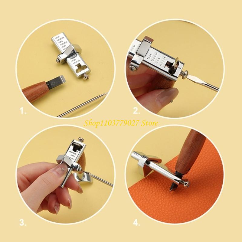 C4DF Leather Scriber Tool Widt - Leatherworking Guide ulasan dan harga