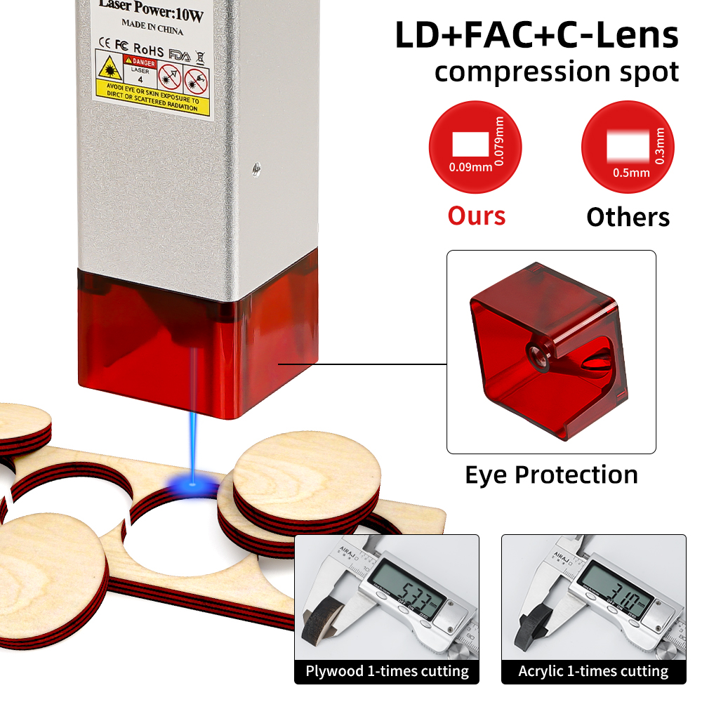 10W Laser Cutting Machine, GRB - Leatherwork Machine ulasan dan harga