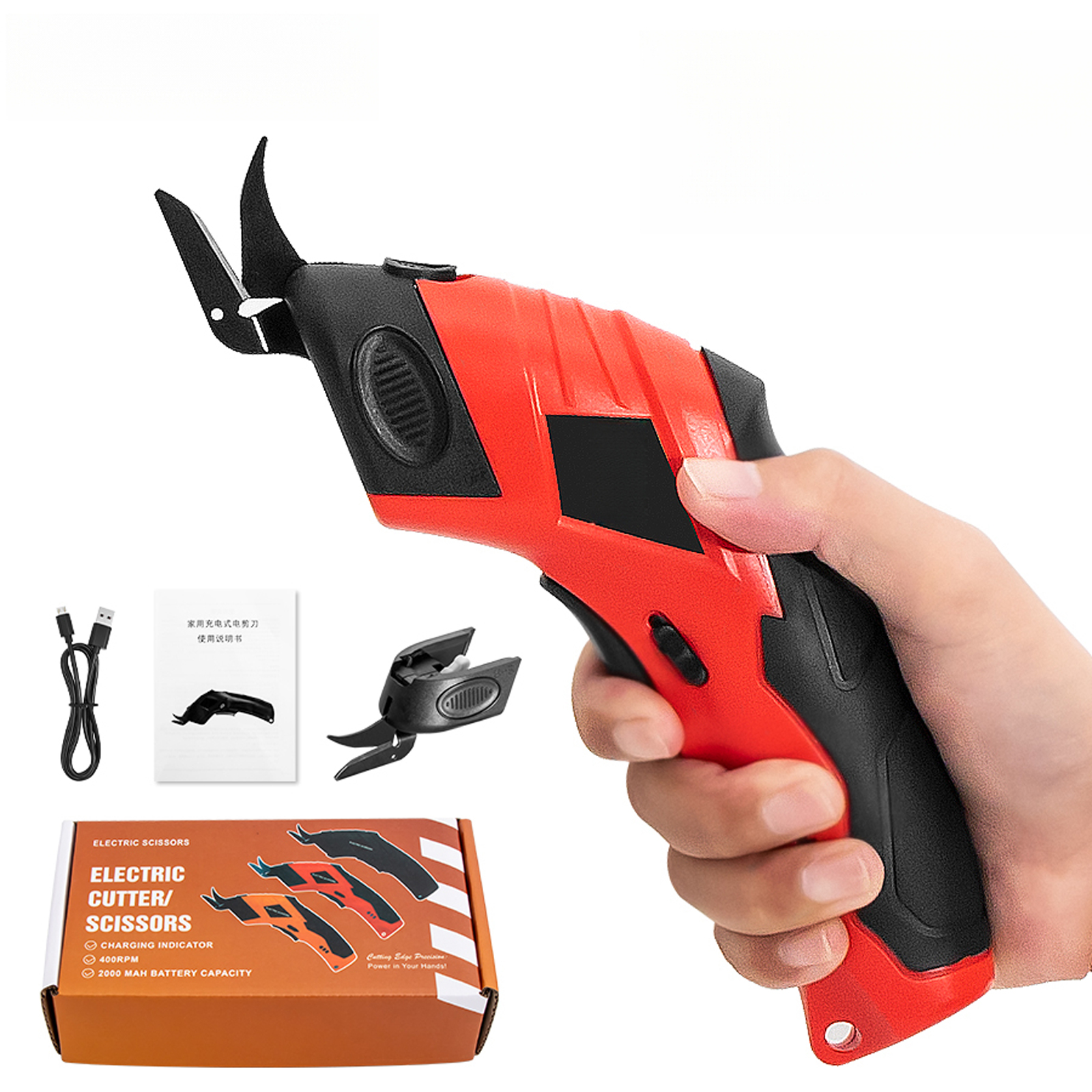 3.6V Handheld Electric Scissor - Leatherwork Machine ulasan dan harga