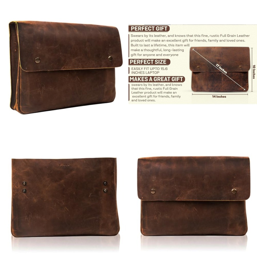 Vintage Leather Folder Documen - Leatherwork Essentials ulasan dan harga