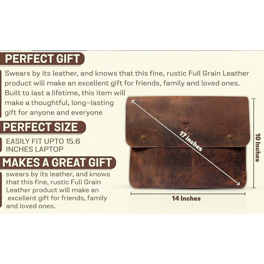 Vintage Leather Folder Documen - Leatherwork Essentials ulasan dan harga