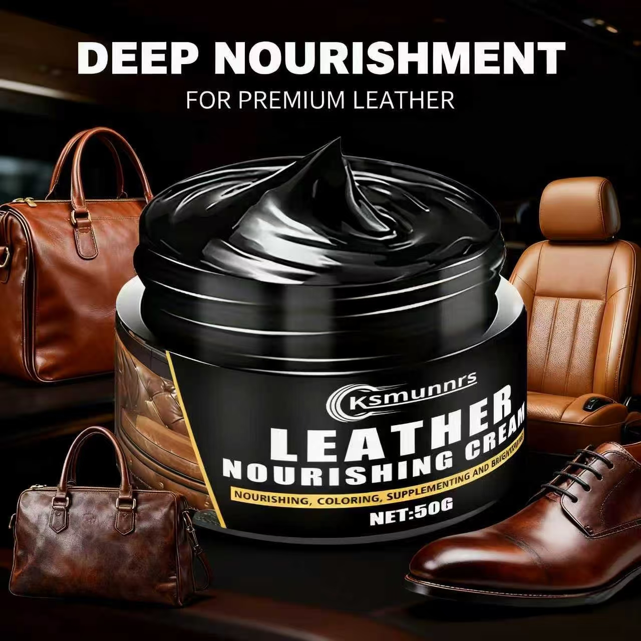 Ksmunnrs 50G Leather Nourishin - Upholstery Leather Work ulasan dan harga