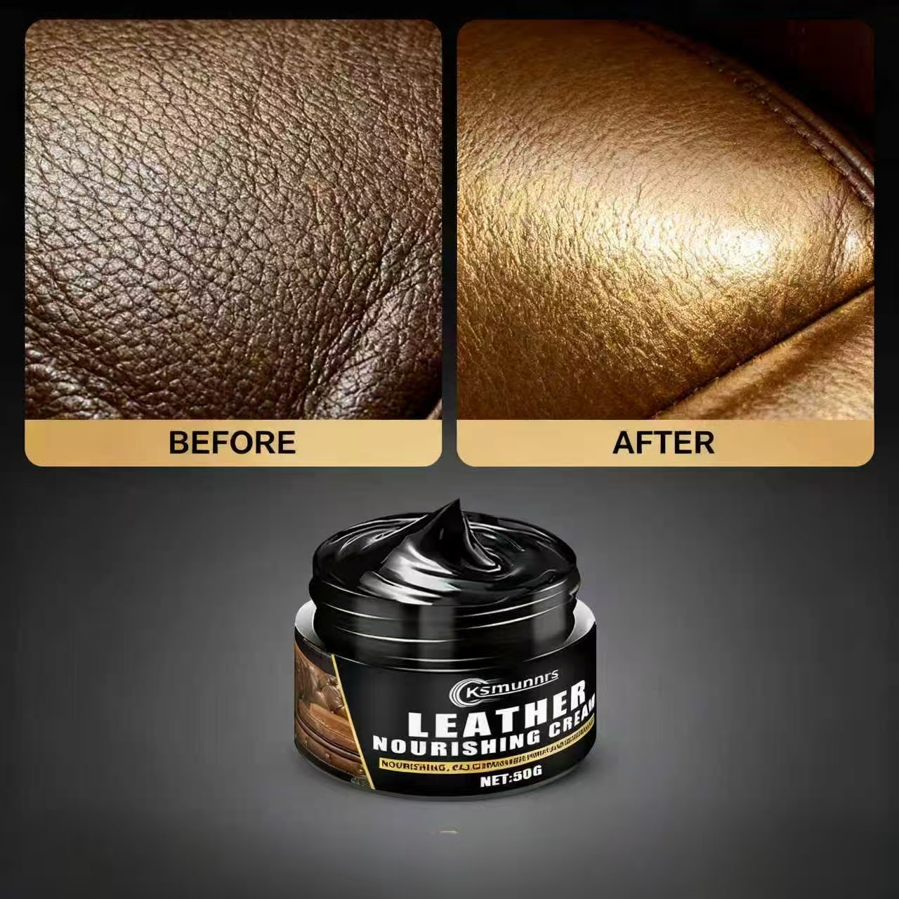 Ksmunnrs 50G Leather Nourishin - Upholstery Leather Work ulasan dan harga
