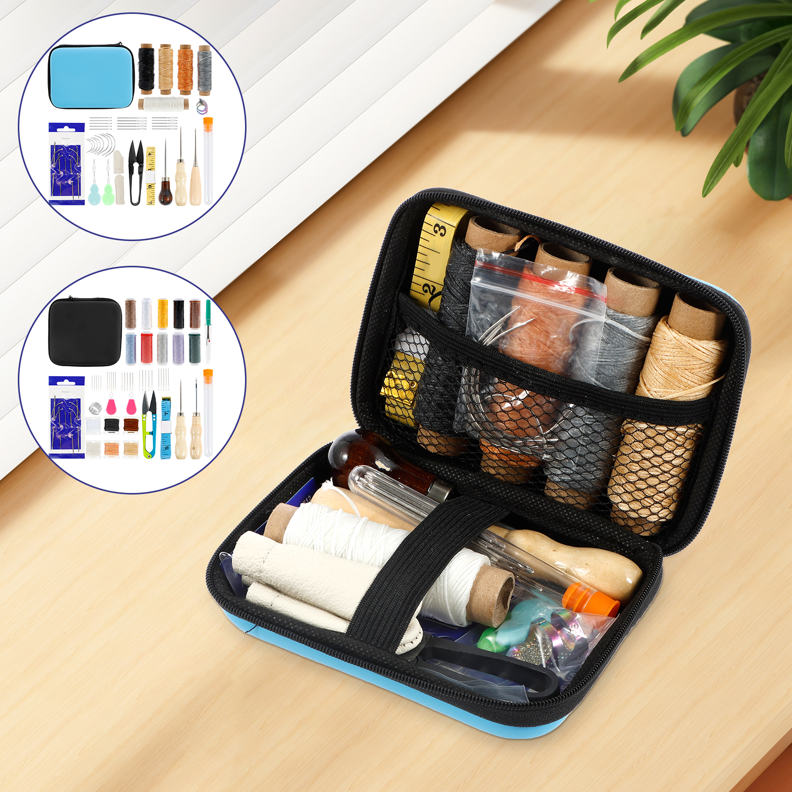 Leather Sewing Kit Portable Le - Upholstery Leather Work ulasan dan harga