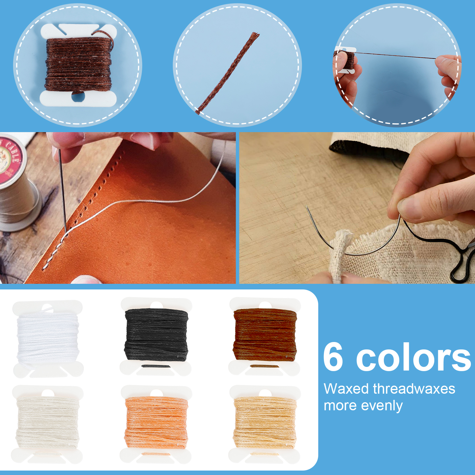 Leather Sewing Kit Portable Le - Upholstery Leather Work ulasan dan harga