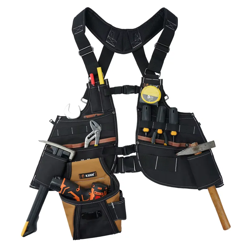 Leather Tool Vest for Men – Ad - Leather Work Vest For Men ulasan dan harga