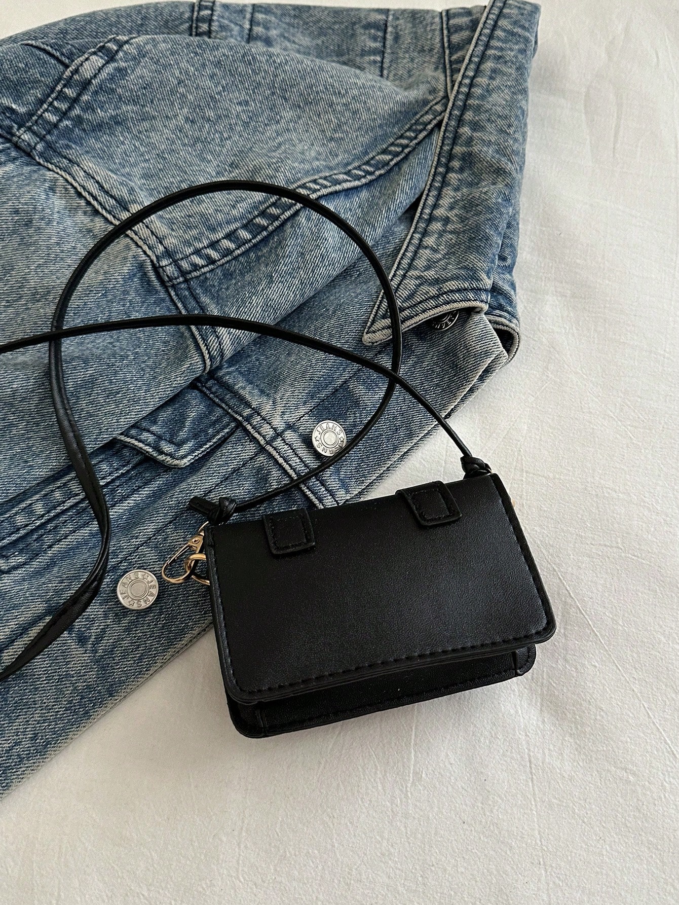 Mini Fashionable Solid Color M - Leatherwork Workshop ulasan dan harga