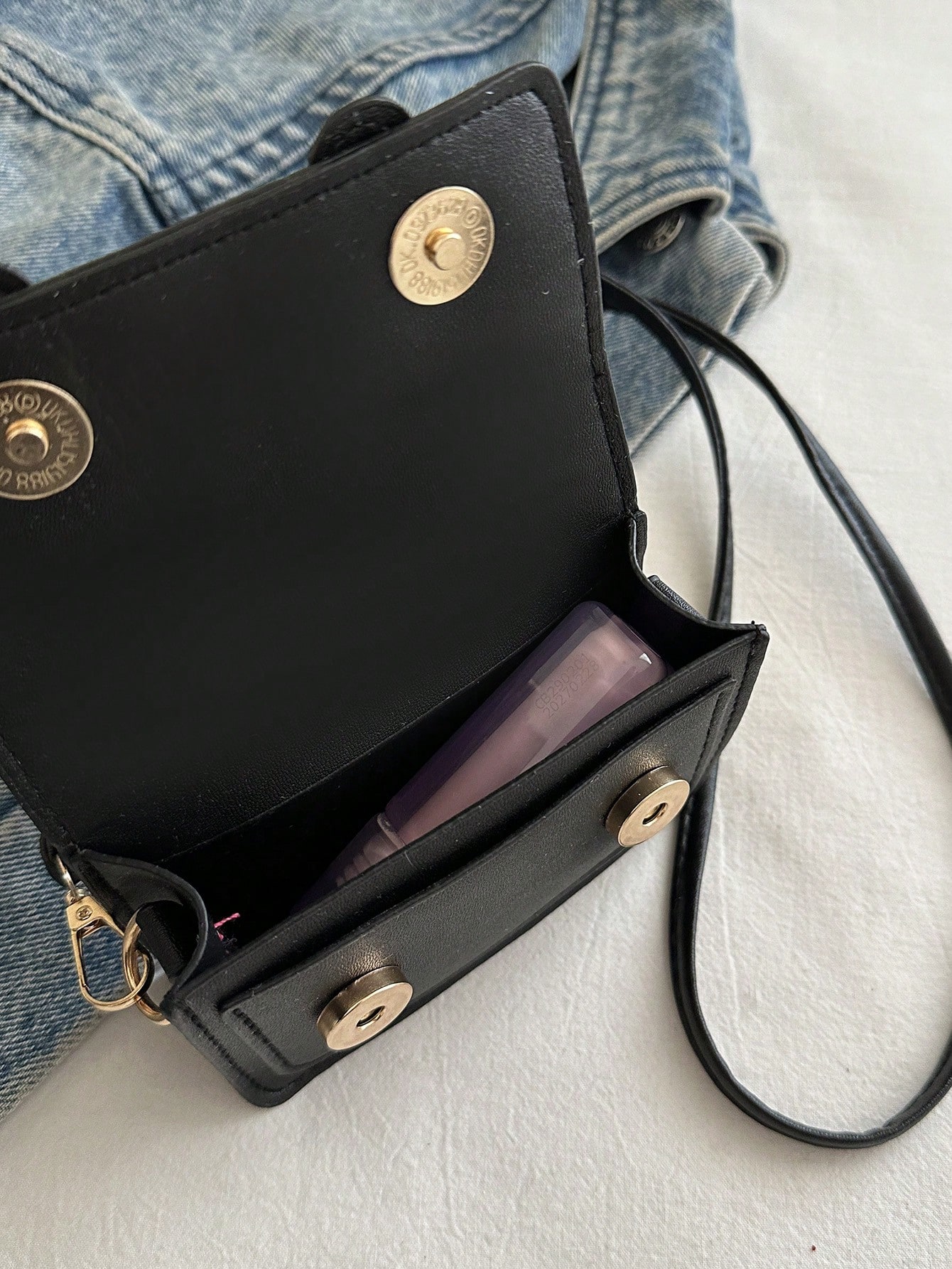 Mini Fashionable Solid Color M - Leatherwork Workshop ulasan dan harga