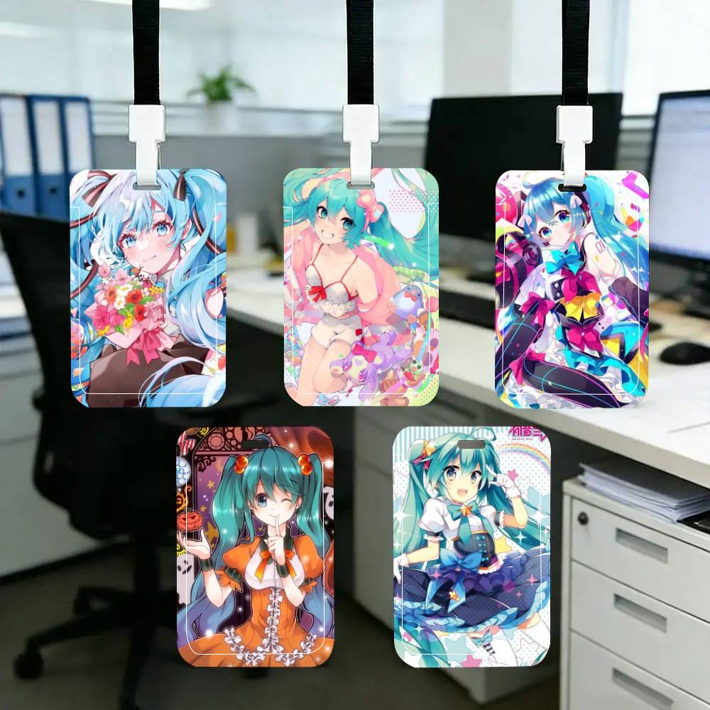 Anime  M-Miku ID Card Holder L - Leather Work For Kids ulasan dan harga