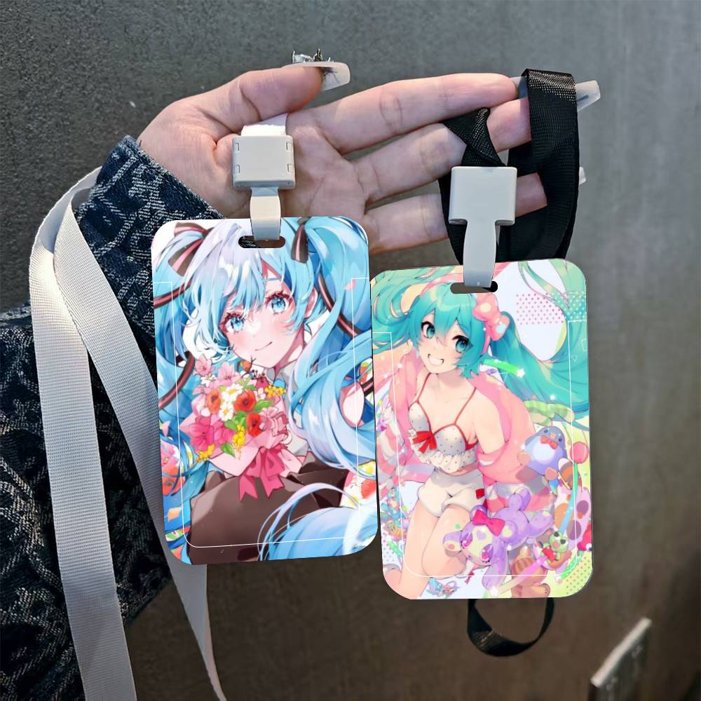 Anime  M-Miku ID Card Holder L - Leather Work For Kids ulasan dan harga