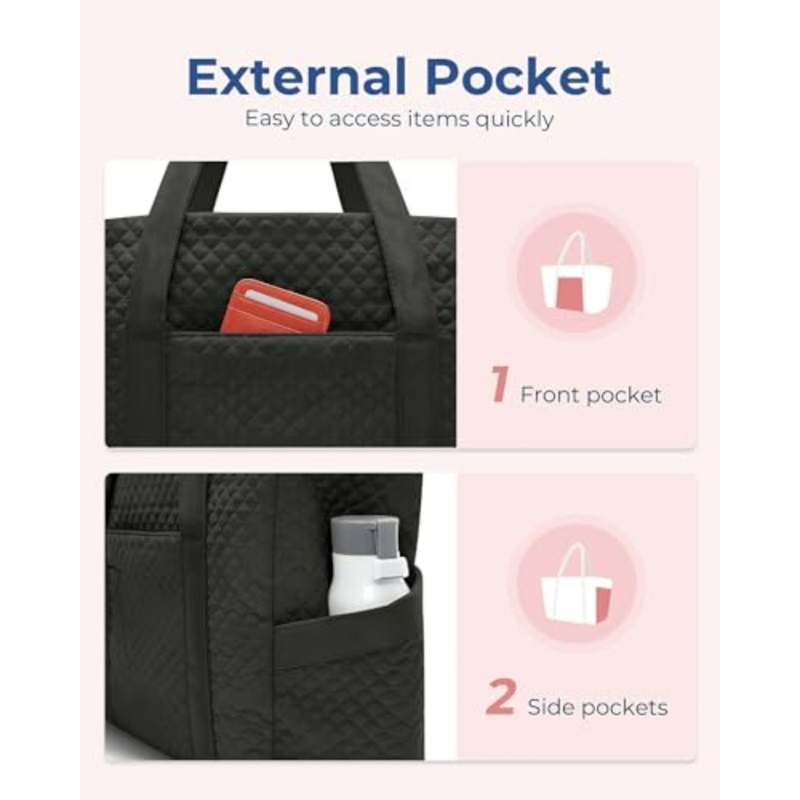 BAGSMART Crush Tote Bag for Wo - Leatherwork Essentials ulasan dan harga