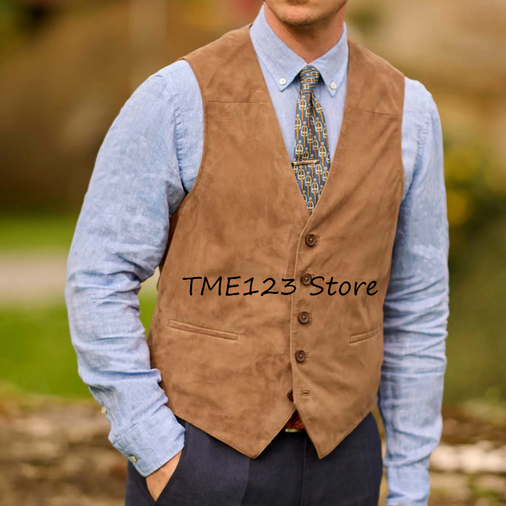 Work vest for men new arrival  - Leather Work Vest For Men ulasan dan harga