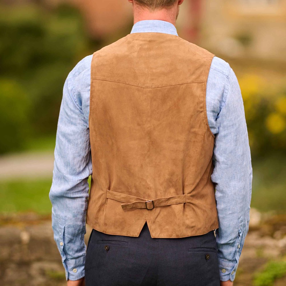 Work vest for men new arrival  - Leather Work Vest For Men ulasan dan harga