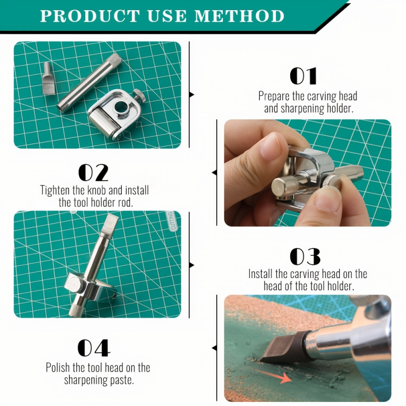Keen Edge Sharpening Guide for - Leatherworking Guide ulasan dan harga